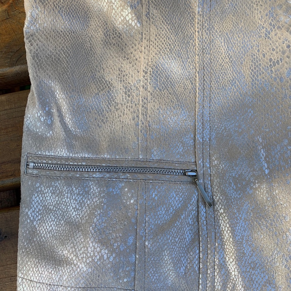 Chico’s Snake Print Jacket - Picture 3 of 8